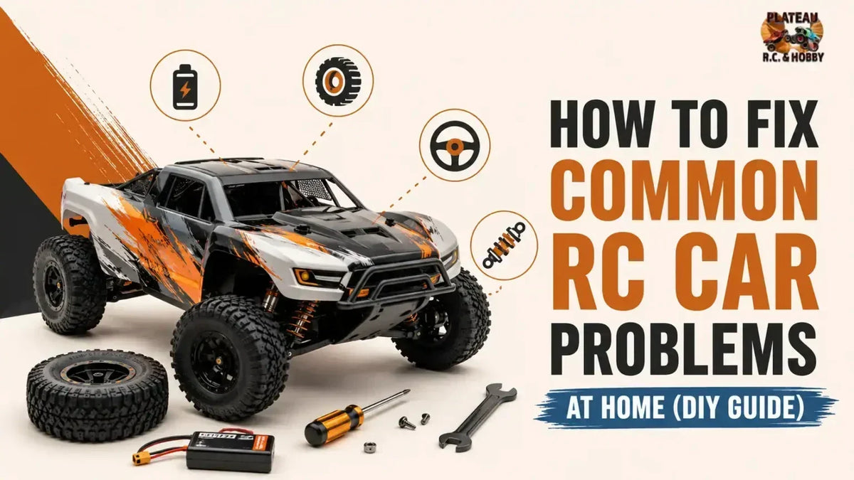 How to Fix Common RC Car Problems at Home (DIY Guide)