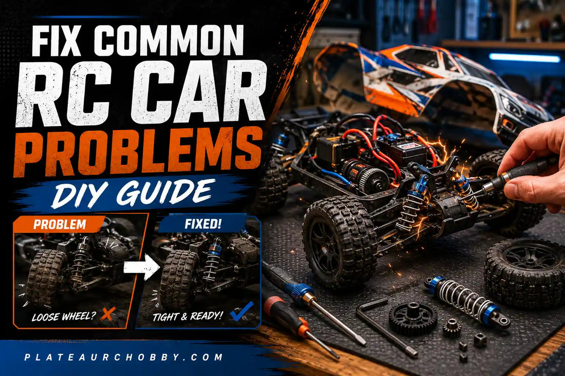 How to Fix Common RC Car Problems at Home (DIY Guide)