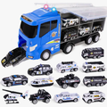 12-in-1 Transport Truck Carrier Set