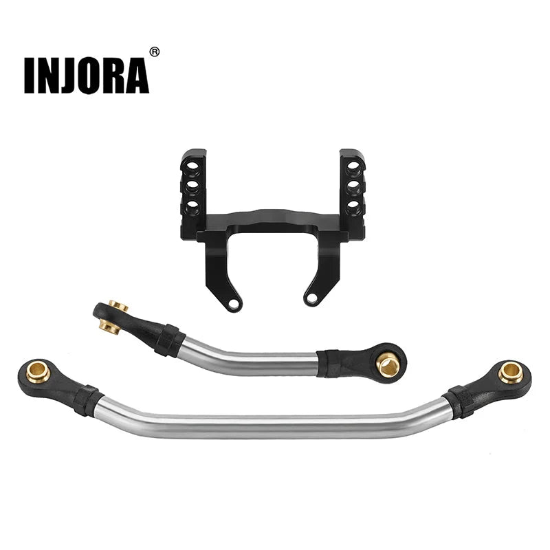 TRX-4M Stock Axle Lay Down Servo Mount & Steering Links