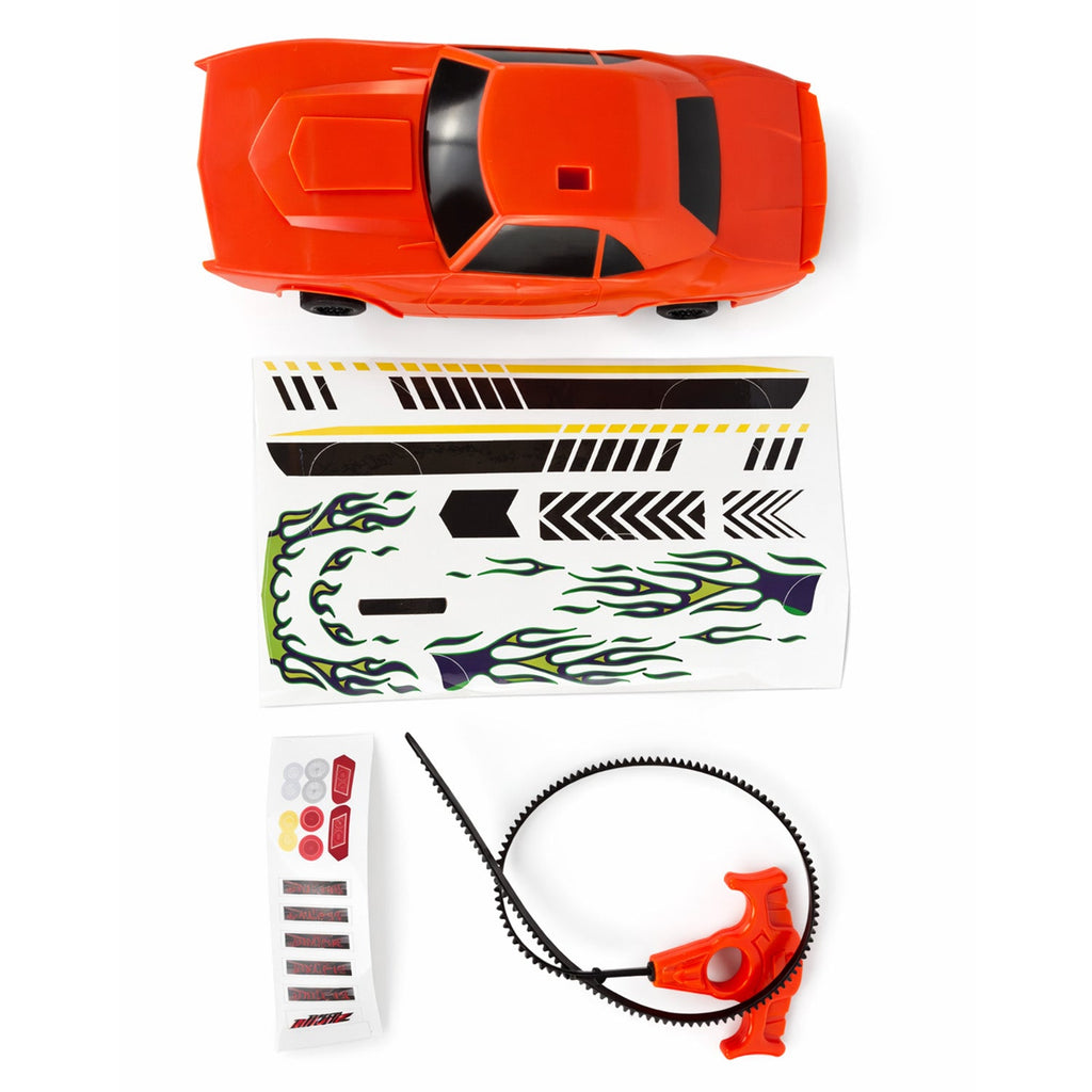 Speed Ripperz Torque contents with rip cord and decals