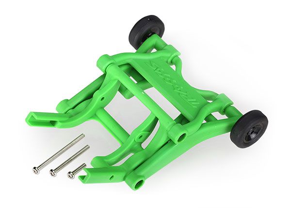 Wheelie Bar Assembled with Screws - Green