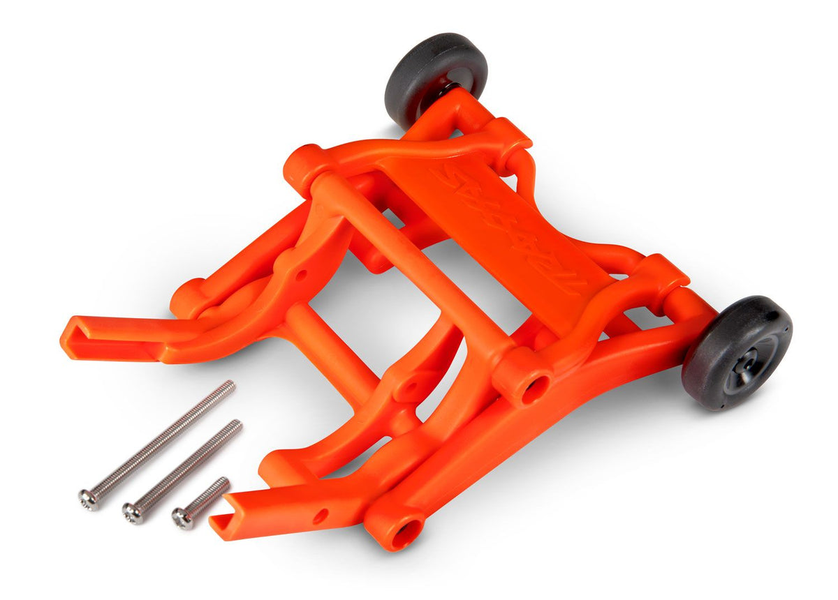 Wheelie Bar Assembled with Screws - Orange