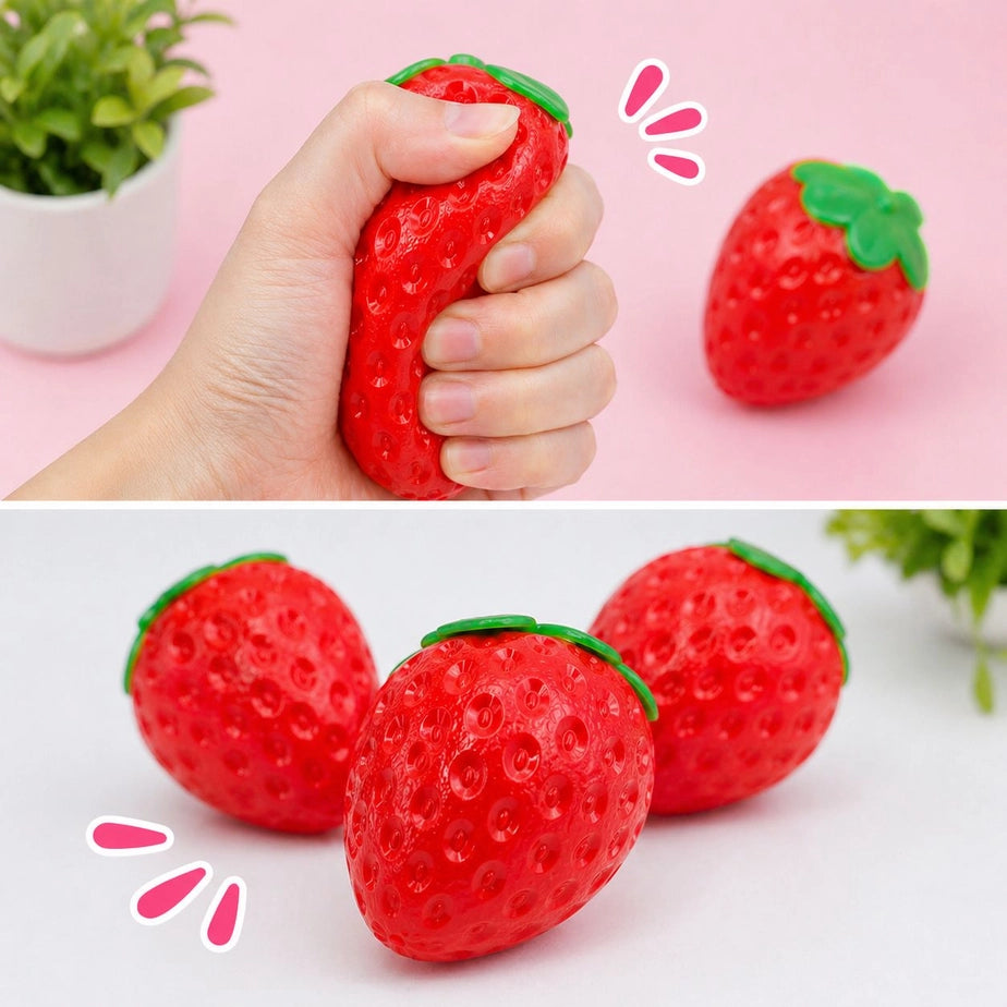 Strawberry Squishy Soft & Stretchy