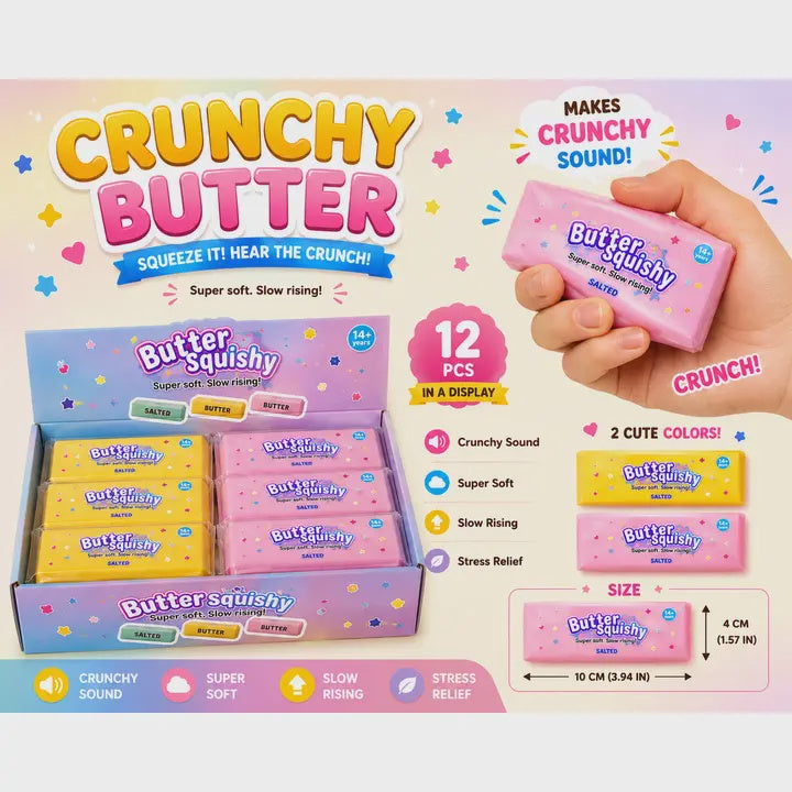 Crunchy Butter ASMR Crunch Squishy