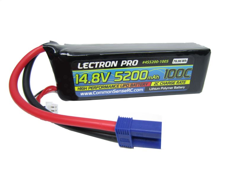 14.8V 5200mAh 100C Lipo Battery