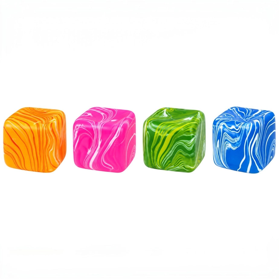 Marbled Cube Squishy