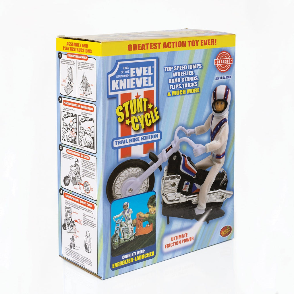 Evel Knievel Stunt Cycle Trail Bike Edition box