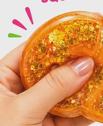 Squeeze Six Seven Glitter 67 Squishy (sold individually)