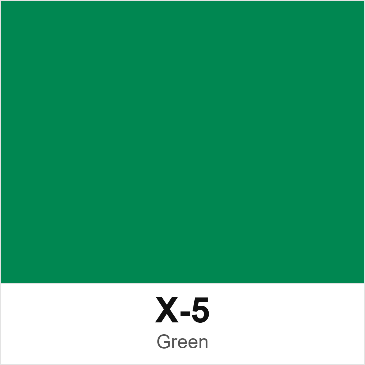Tamiya X-5 Green colour swatch