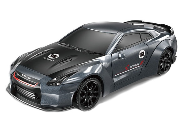 1:43 RC Drift Car - Nissan GTR, Black