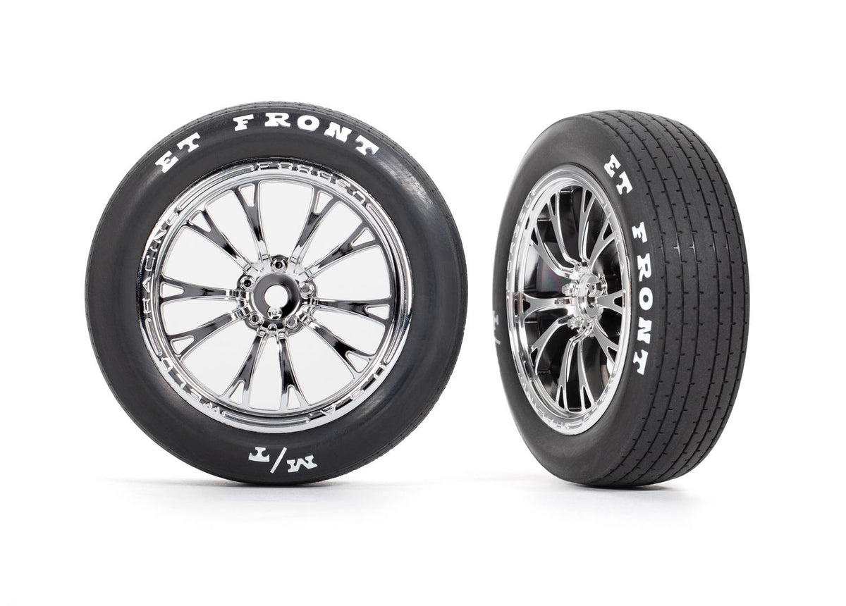 Drag Slash Weld Chrome Tires and Wheels