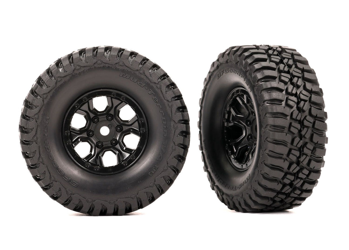 TRX-4M Black 1" BFG MT Tires and Wheels
