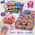 Fun Storm Marbled Squishy Dumpling 3.3 inch