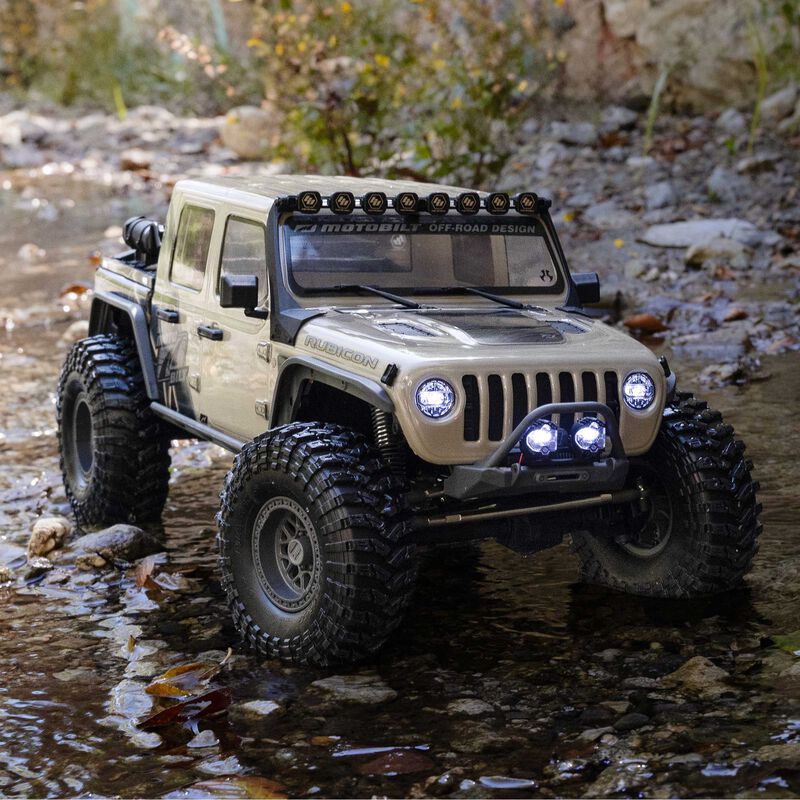 1/10 SCX10 III Motobilt Waypoint Jeep JT Gladiator 4X4 RTR Brushed Rock Crawler