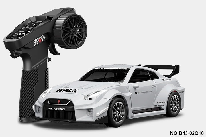 1:43 R/C Alloy Drift Car - White