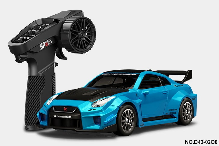 1:43 R/C Alloy Drift Car - Teal