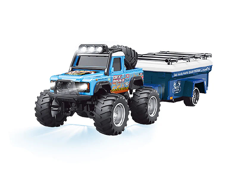 1/64 R/C Jeep and Trailer with APP Control