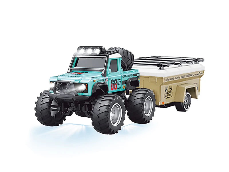 1/64 R/C Jeep and Trailer with APP Control
