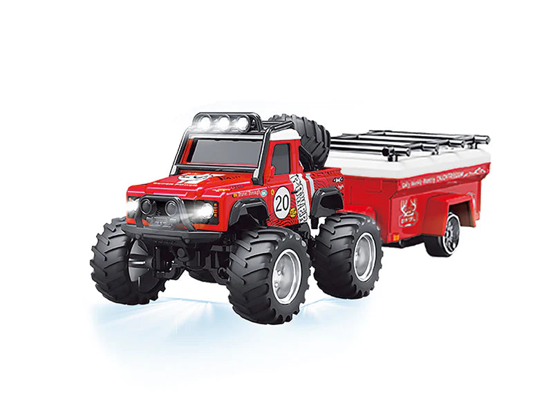 1/64 R/C Jeep and Trailer with APP Control
