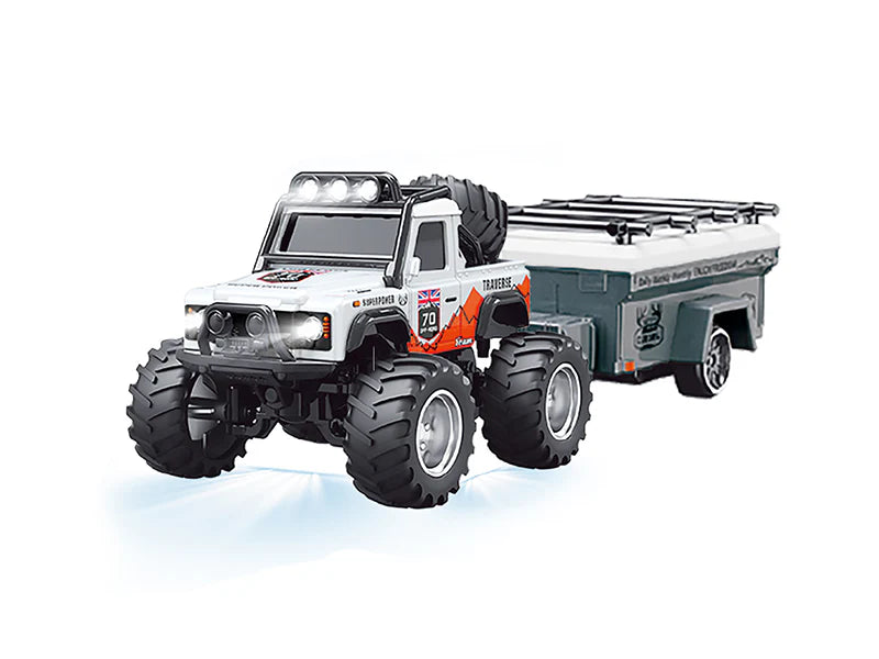 1/64 R/C Jeep and Trailer with APP Control