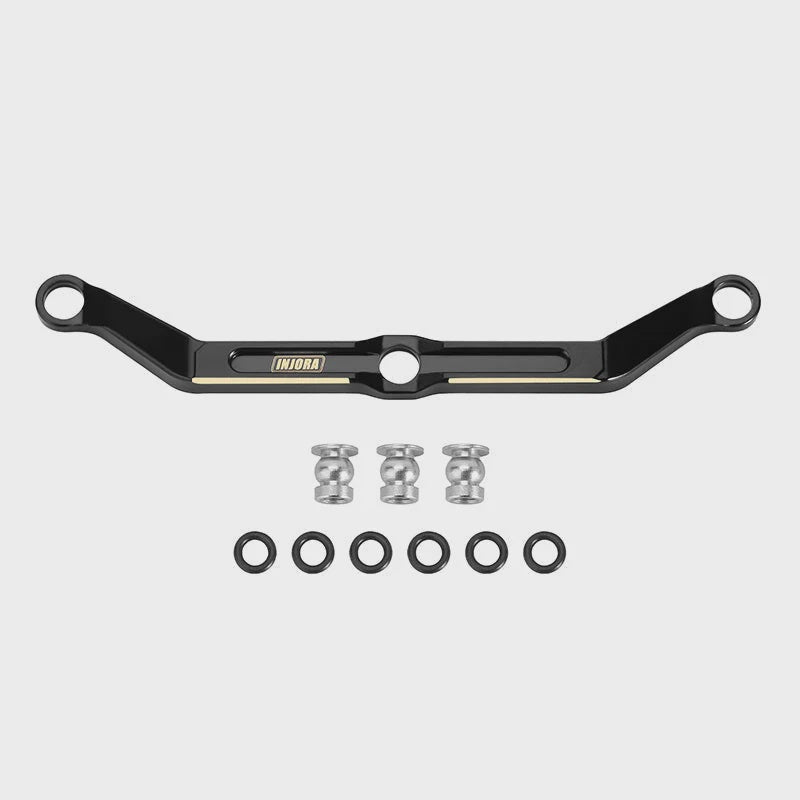 Injora TRX-4M brass steering link, black coated