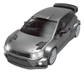 1/28 2.4G 4WD RC Car Gyro