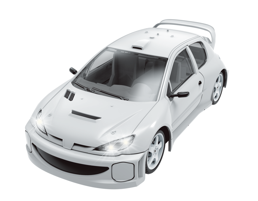 1:28 2.4G 4WD RC Car
