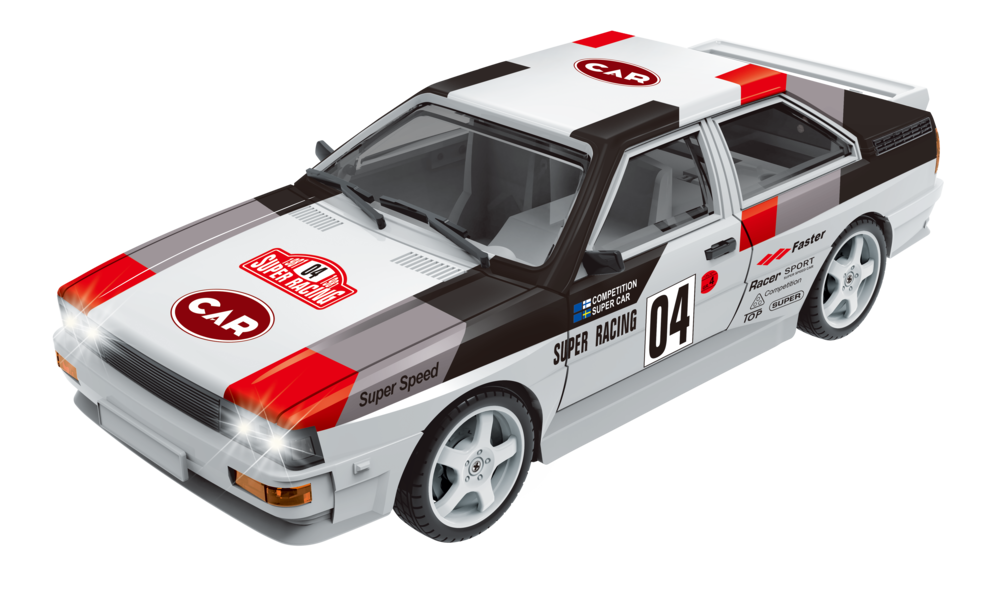 1/28 2.4G 4WD RC Car Gyro