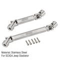 SCX24 Jeep Gladiator Stainless Steel Drive Shafts