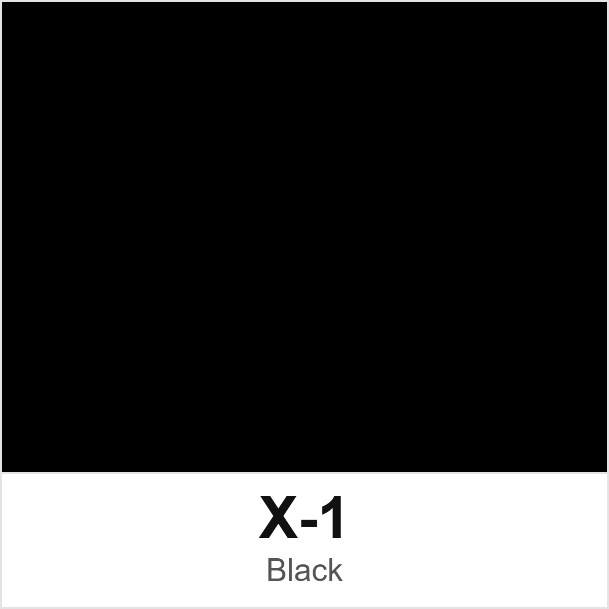 Tamiya X-1 Black colour swatch