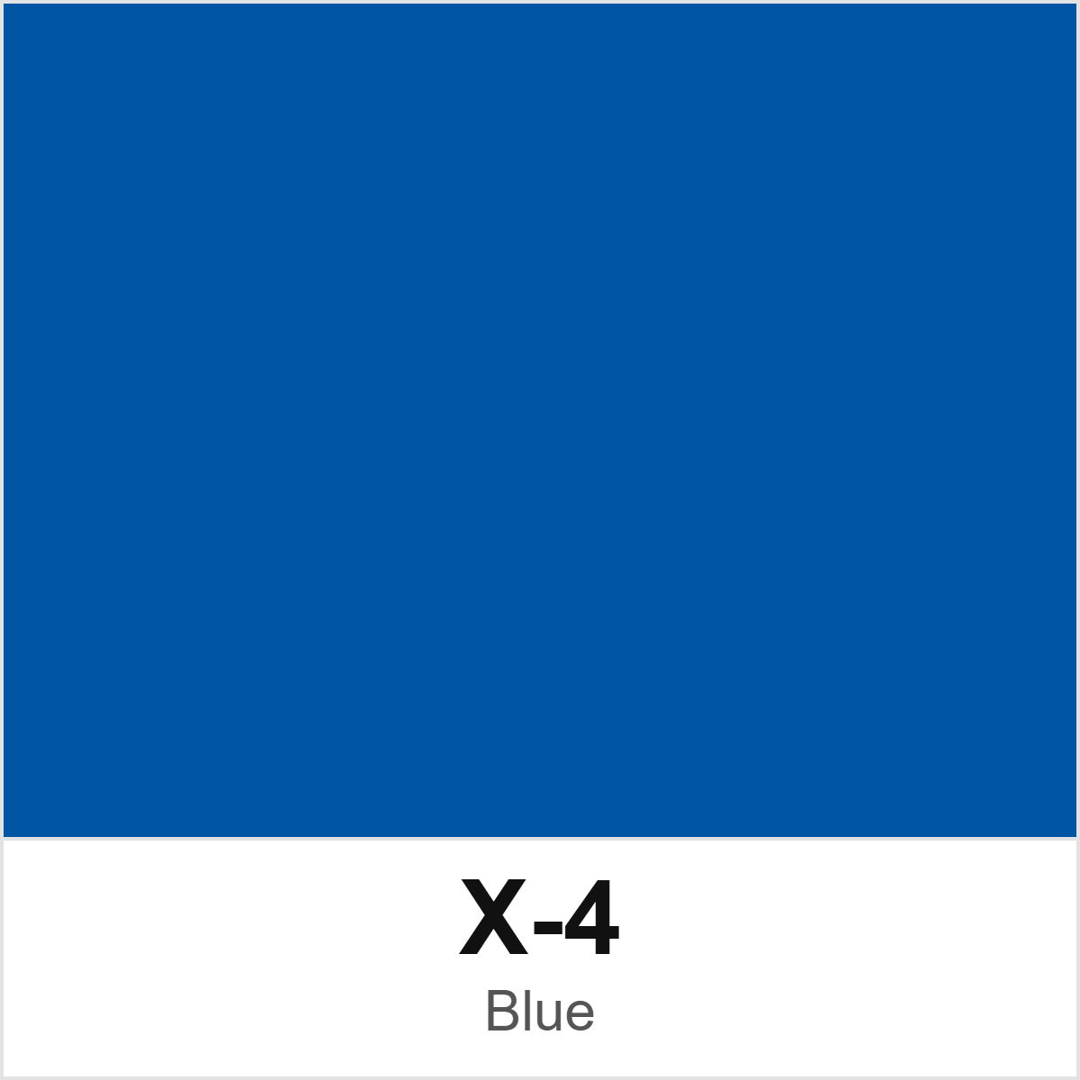 Tamiya X-4 Blue colour swatch