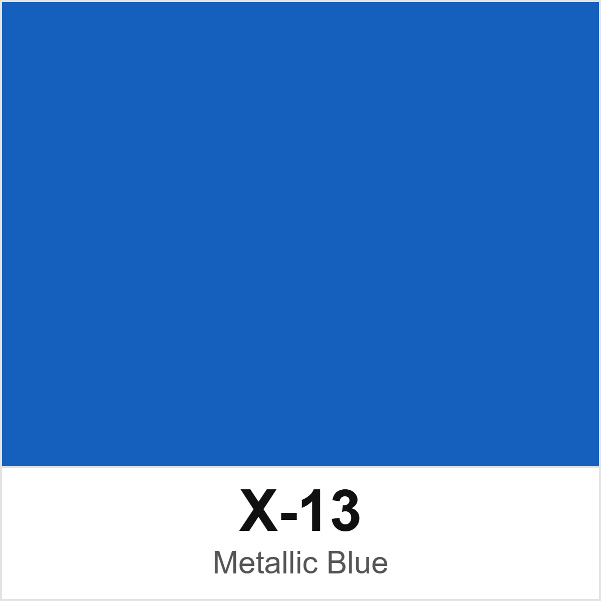 Tamiya X-13 Metallic Blue colour swatch