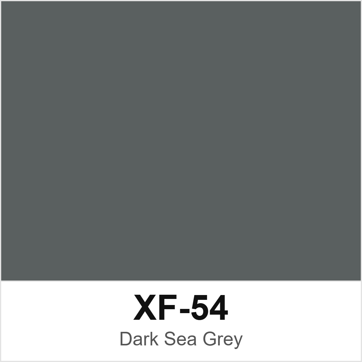 Tamiya XF-54 Dark Sea Grey colour swatch