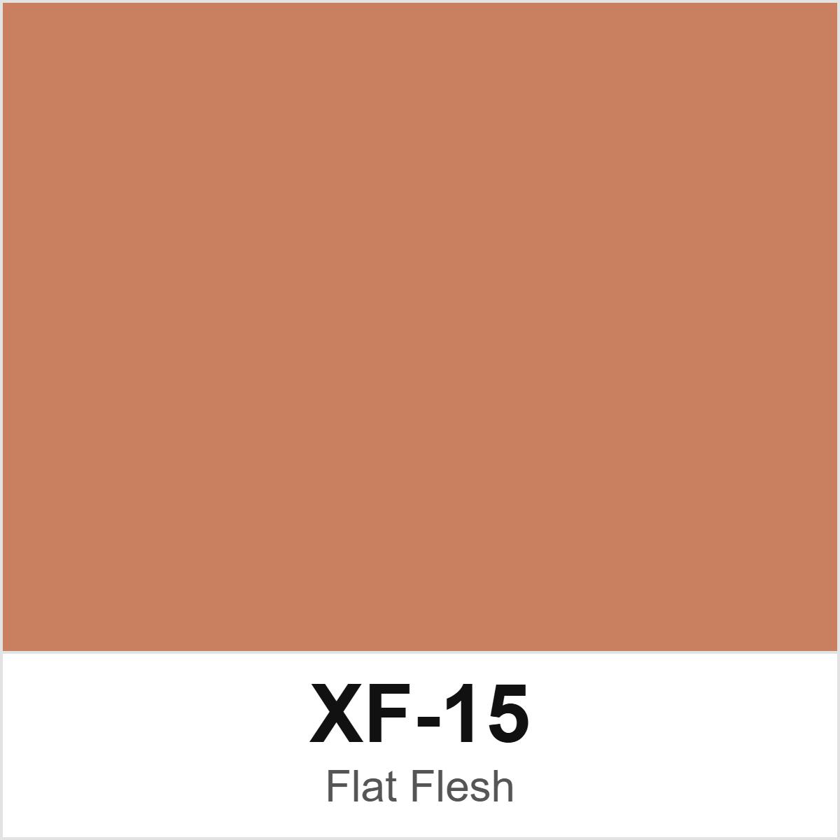 Tamiya XF-15 Flat Flesh colour swatch
