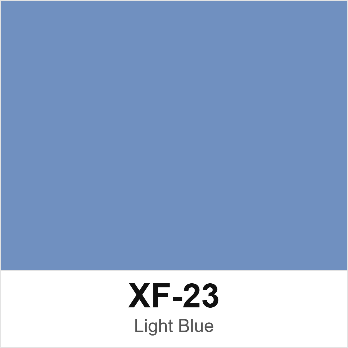 Tamiya XF-23 Light Blue colour swatch