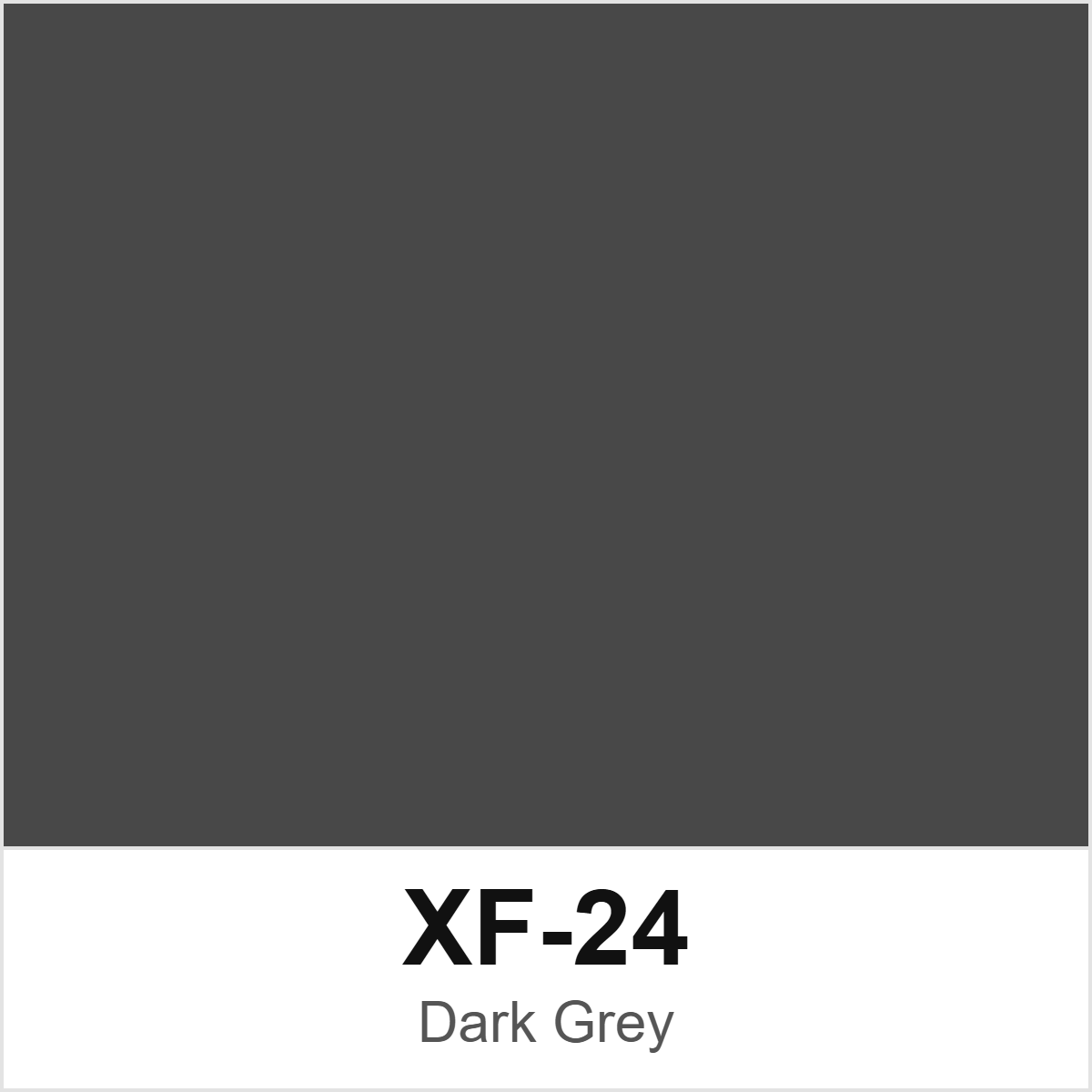 Tamiya XF-24 Dark Grey colour swatch