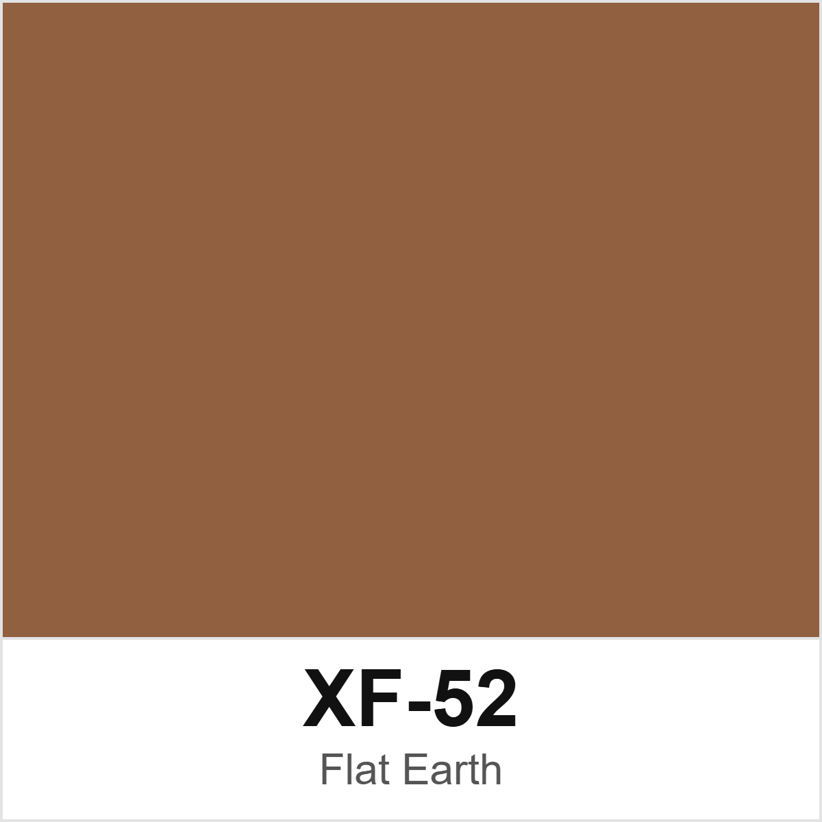 Tamiya XF-52 Flat Earth colour swatch