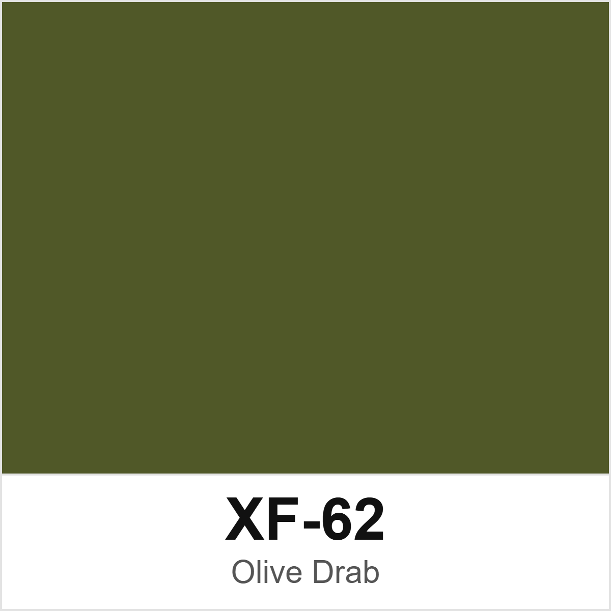 Tamiya XF-62 Olive Drab colour swatch