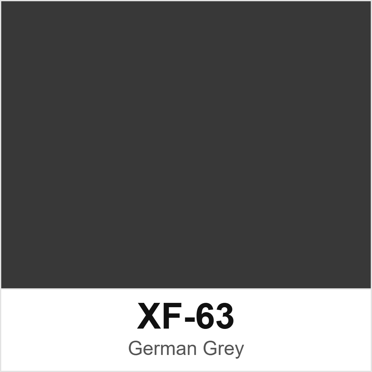 Tamiya XF-63 German Grey colour swatch