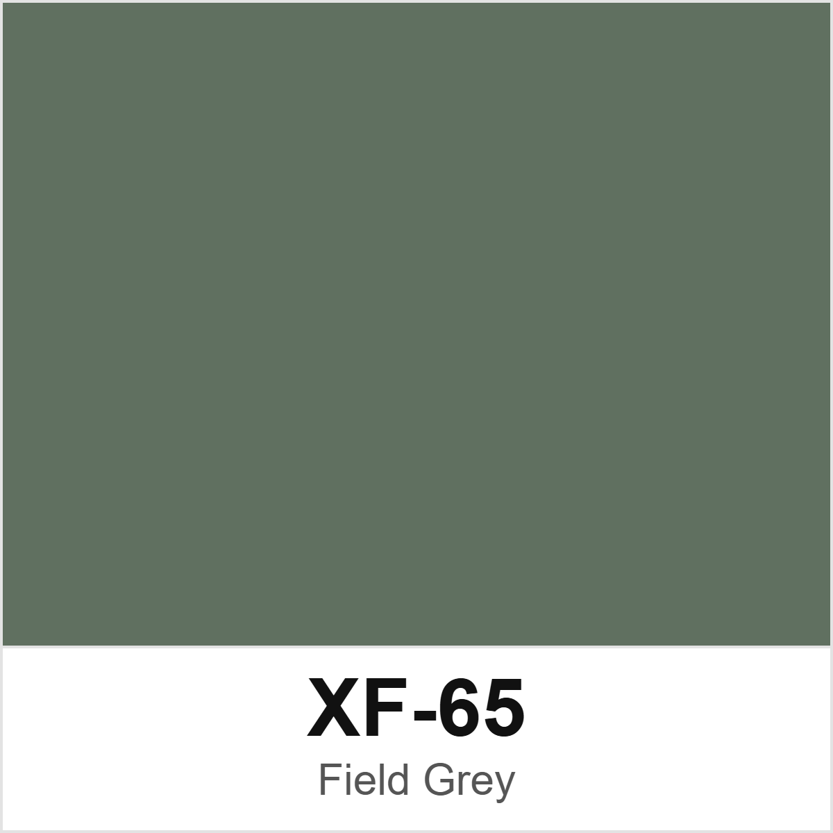 Tamiya XF-65 Field Grey colour swatch