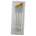 Golden Taklon Brushes (5 piece set)