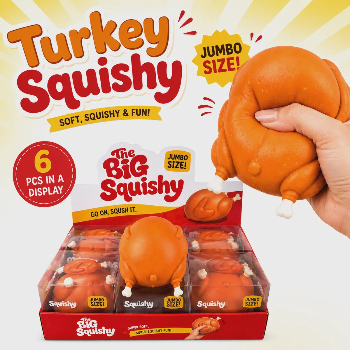 Jumbo Turkey Squishy