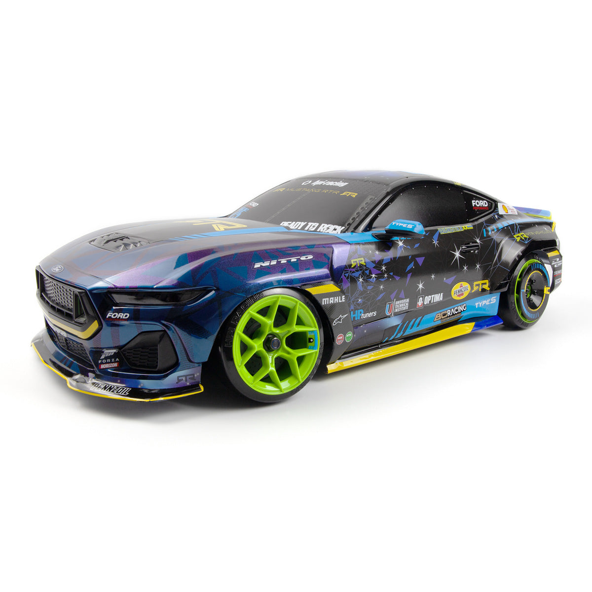HPI Stage-D10 Flux 1/10 2WD Brushless RTR Drift Car w/Ford Mustang GT RTR S650 Body