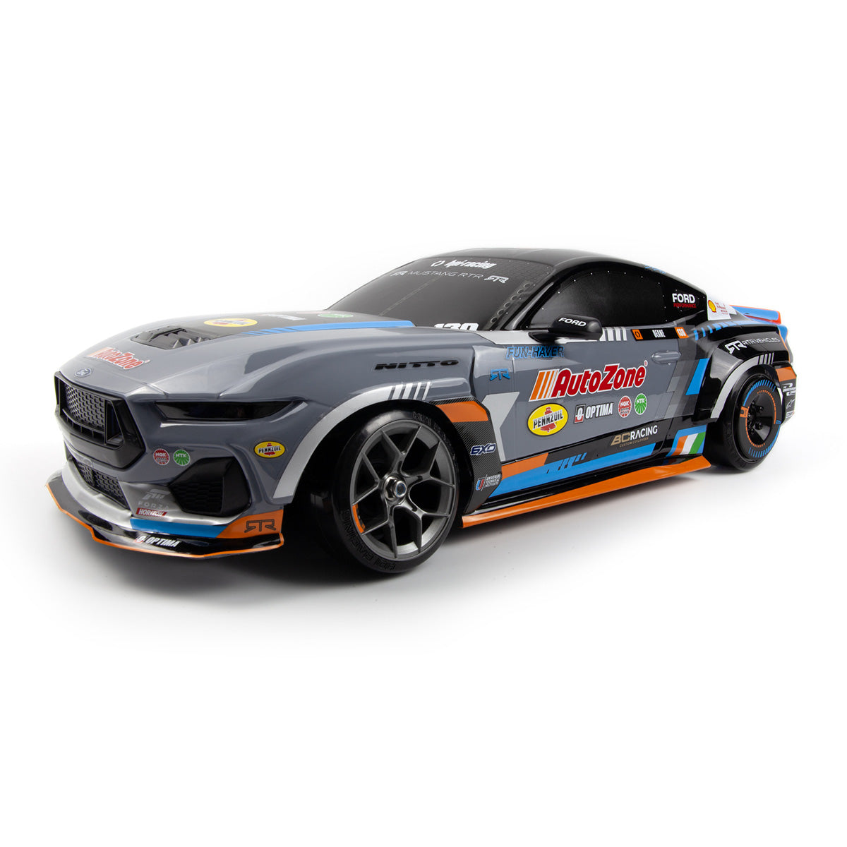 HPI Stage-D10 Flux 1/10 2WD Brushless RTR Drift Car w/Ford Mustang GT RTR S650 Body