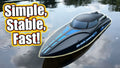 Black Marlin EX Brushed RTR Boat