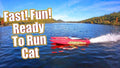 SuperCat 700BL Brushless RTR Catamaran Boat