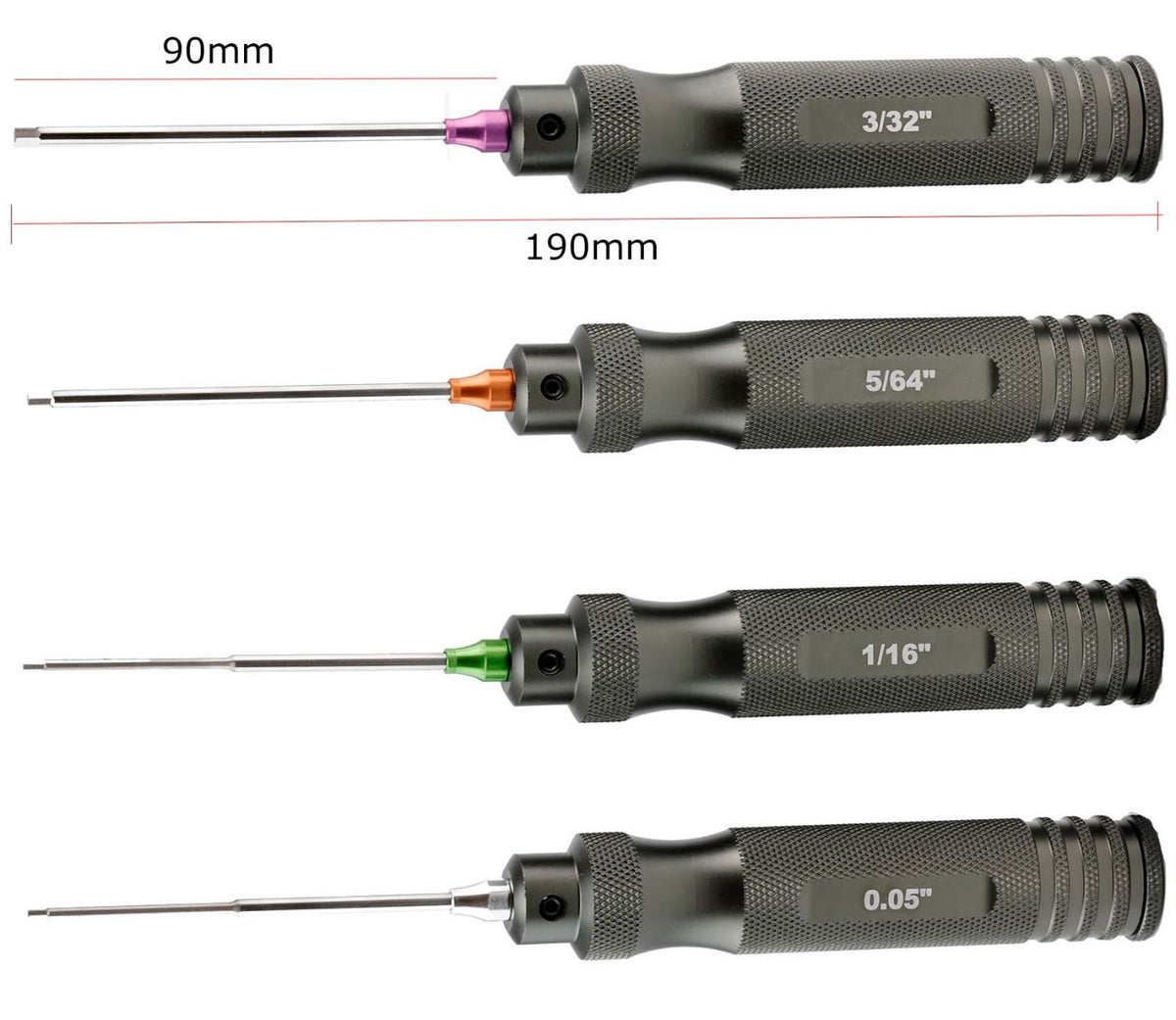 Pro Series Magnetized Hex Tool Set